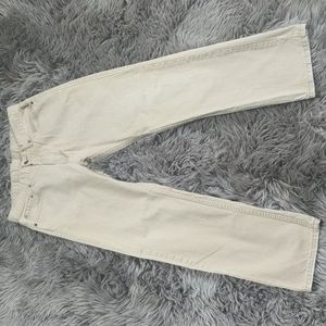 Levi's 505 Straight Fit Khaki Jeans